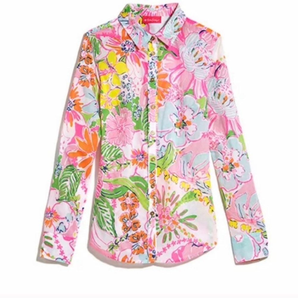 Limited Edition Lilly Pulitzer Button-Up Shirt